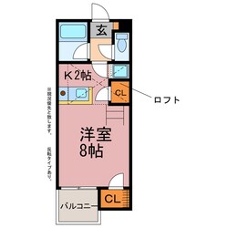 セザンヌ飯村の物件間取画像